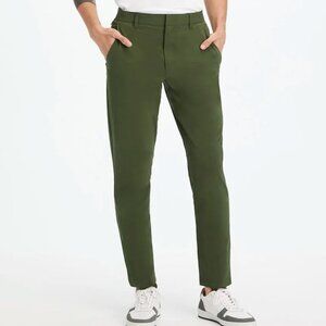 Fabletics "The Only" 4-way Stretch Pant, Light Olive Green, 34 X 32